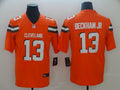 Men's Cleveland Browns Odell Beckham Jr. Orange Game Jerseys