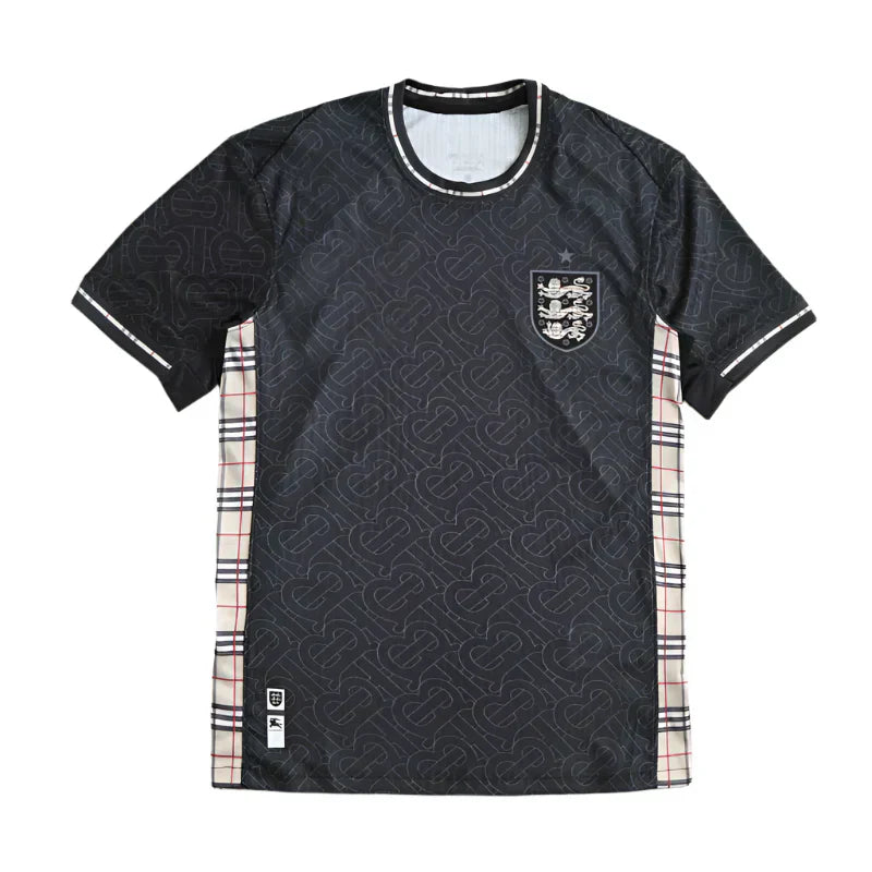 England National Team UEFA Black Jordan Edition Fan Version 2024 Season Jersey