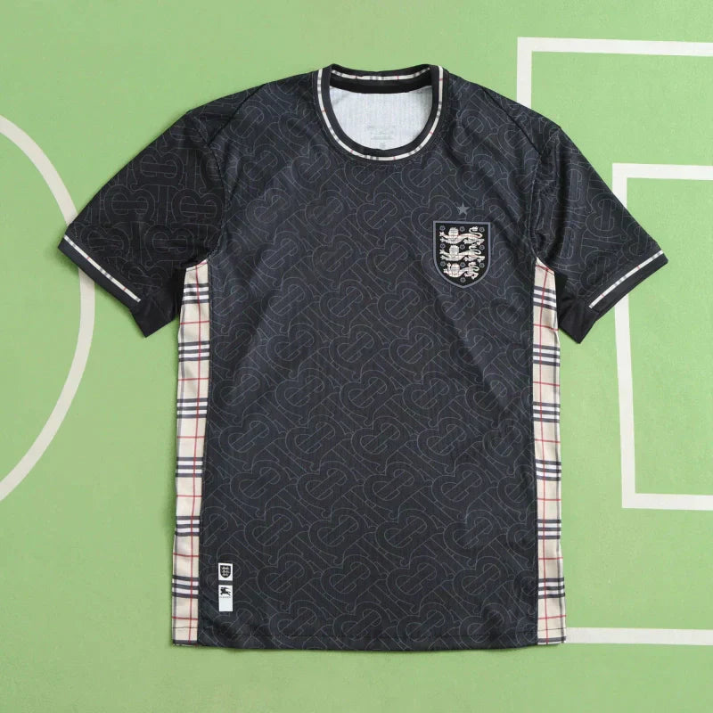 England National Team UEFA Black Jordan Edition Fan Version 2024 Season Jersey