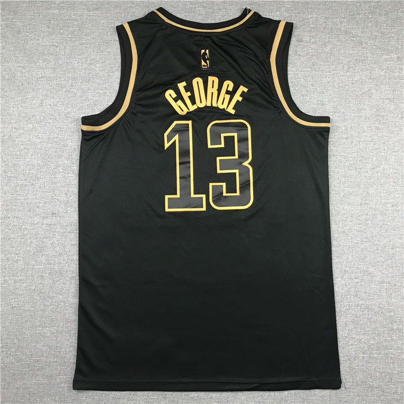 Men's LA Clippers Paul George #13 Black Swingman Player Jerseys