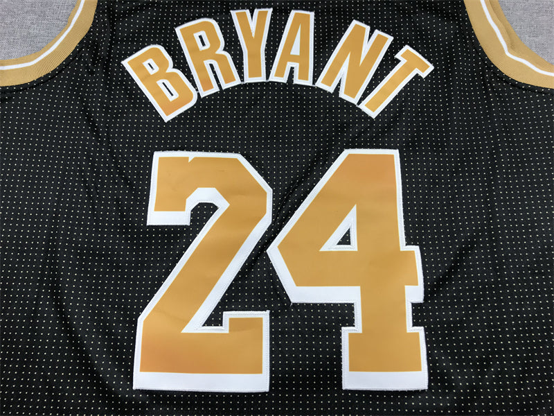 Men's Los Angeles Lakers Kobe Bryant #24 Black Select Series Swingman Jerseys