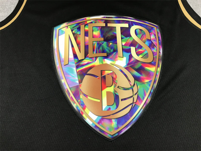 Men's Brooklyn Nets Kevin Durant #7 Black Swingman Player Jerseys