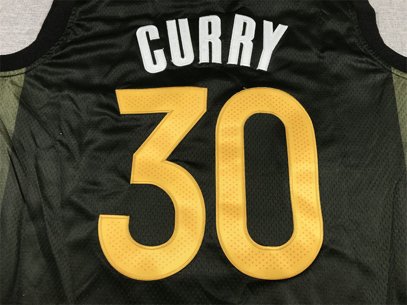 Men's Golden State Warriors Stephen Curry #30 Black 2022/23 Swingman Jerseys - City Edition