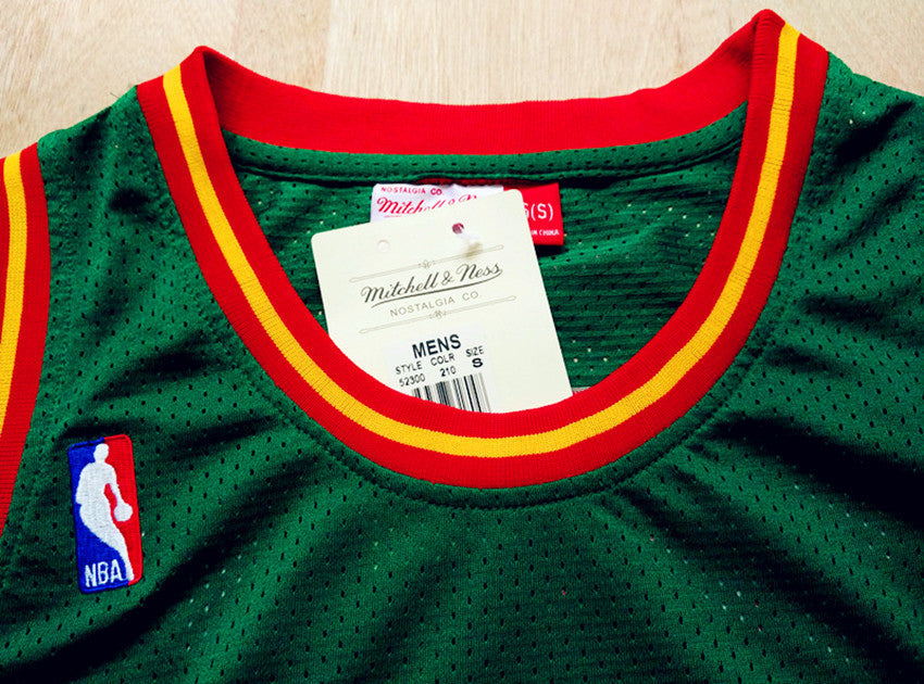 SuperSonics No. 20 Gloves Gary Payton Green 95-96 Classic Retro Premium Mesh Fan Edition Jersey
