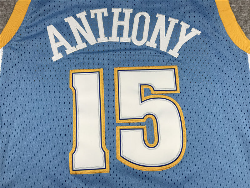Men's Denver Nuggets Nikola Jokic #15 NBA Blue Player Jerseys