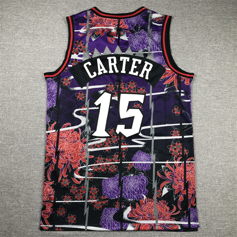 Men's Toronto Raptors Vince Carter #15 Year of Rabbit Edition Hardwood Classics Swingman Jerseys