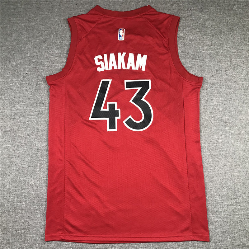 Men's Toronto Raptors Pascal Siakam Red 2021/22 Diamond Swingman Jerseys