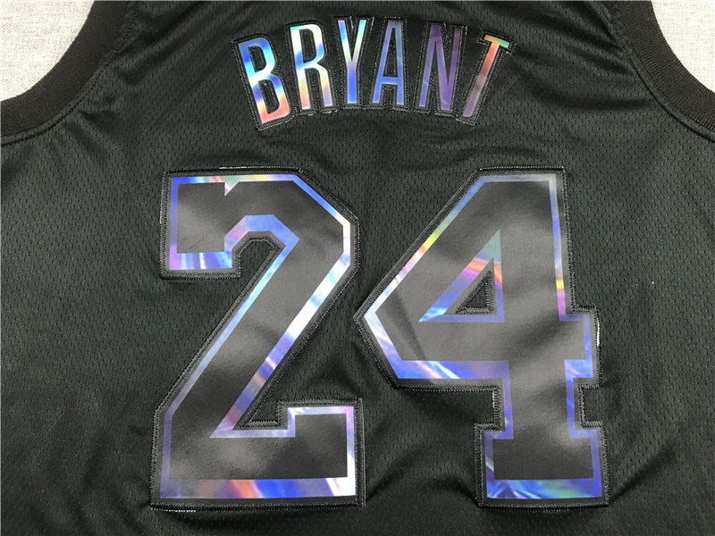 Men's Los Angeles Lakers Kobe Bryant Black #24 Swingman Jerseys