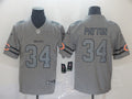 Men's Chicago Bears Walter Payton #34 Gray Game Jerseys