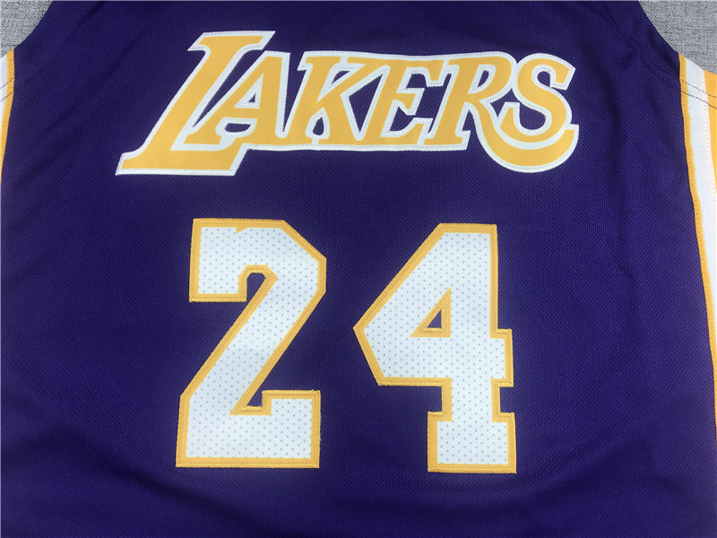Men's Los Angeles Lakers Kobe Bryant #24 Purple Swingman Jerseys