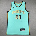 Men's New York Liberty Sabrina Ionescu #20 Teal Replica Player Jersey