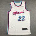 Men's Miami Heat Jimmy Butler #22 NBA White Swingman Jerseys
