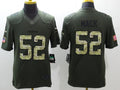 Men's Las Vegas Raiders Khalil Mack #52 Army Green Game Jerseys