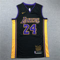 Men's Los Angeles Lakers Kobe Bryant Black #24 Swingman Player Jerseys