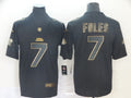 Men's Jacksonville Jaguars #7 Nick Foles Black Game Jerseys