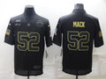 Men's Los Angeles Chargers Khalil Mack #52 Black Game Jerseys