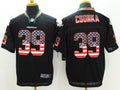 Men's Miami Dolphins Larry Csonka #39 Black Game Jerseys