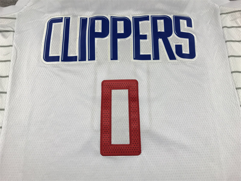 Men's LA Clippers Russell Westbrook Nike White 2022/23 Swingman Jerseys - Association Edition