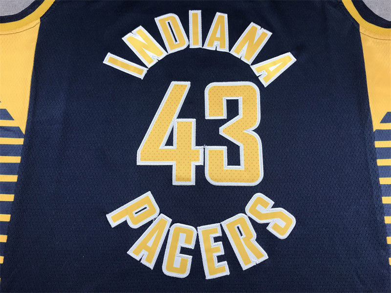 Men's Indiana Pacers Pascal Siakam #43 Navy Swingman Jerseys - Icon Edition