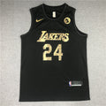 Men's Los Angeles Lakers Kobe Bryant #24 Black Swingman Player Jerseys
