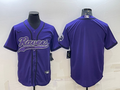 Men's Baltimore Ravens Purple Blank Jerseys