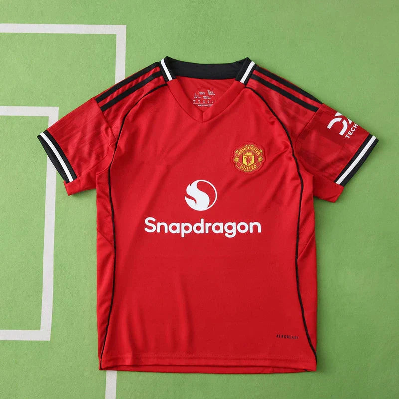Manchester United F.C. Home Kids Kit 25/26 Season
