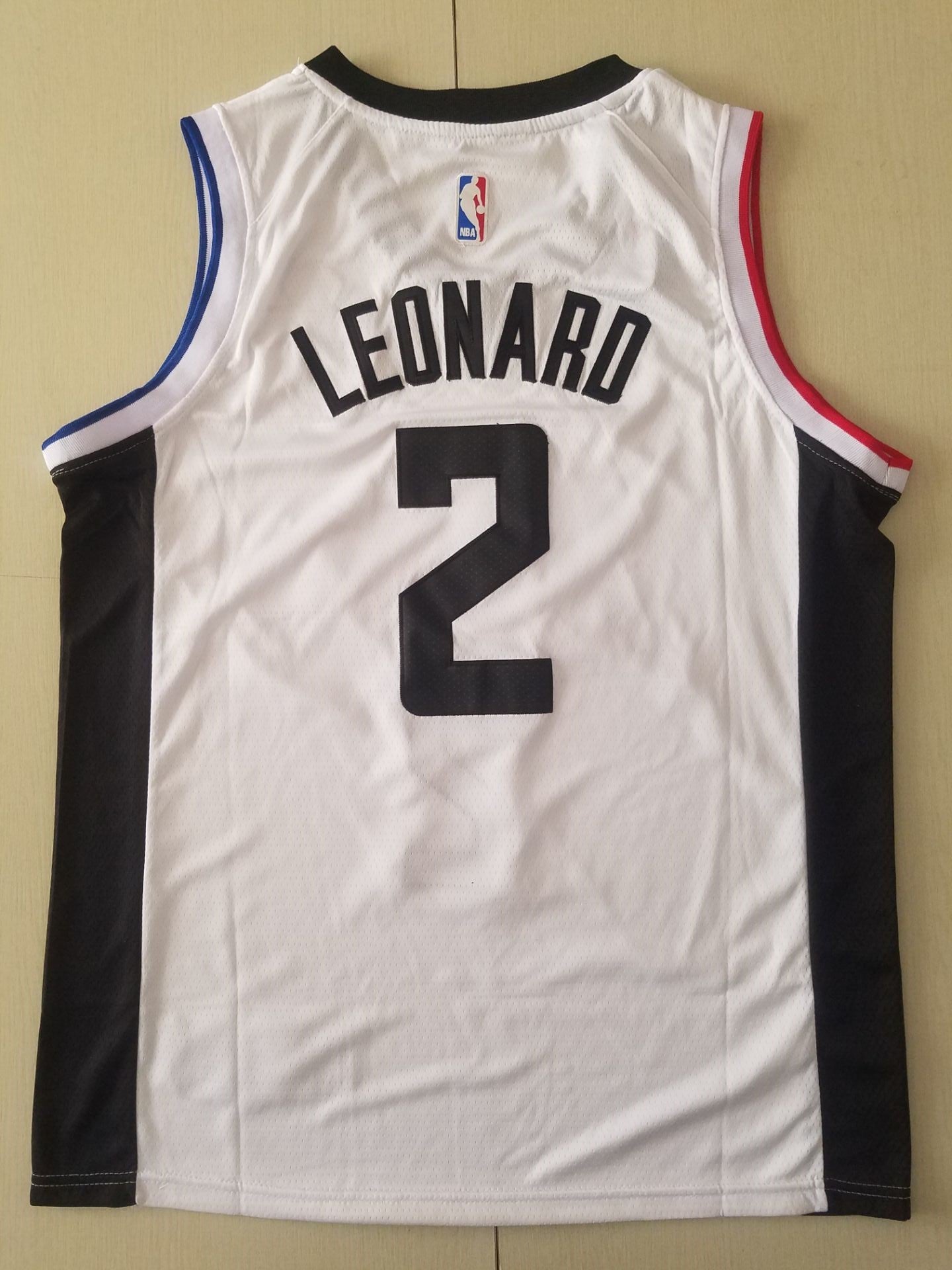 Men's LA Clippers Kawhi Leonard #2 NBA White Swingman Player Jerseys