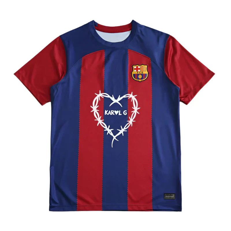FC Barcelona Home Valentine’s Day Fan Version 23/24 Season Jersey