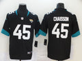 Men's Jacksonville Jaguars K'Lavon Chaisson #45 Black Game Jerseys
