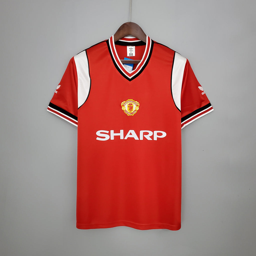 Manchester United 85/86 Home Short Sleeve Jersey