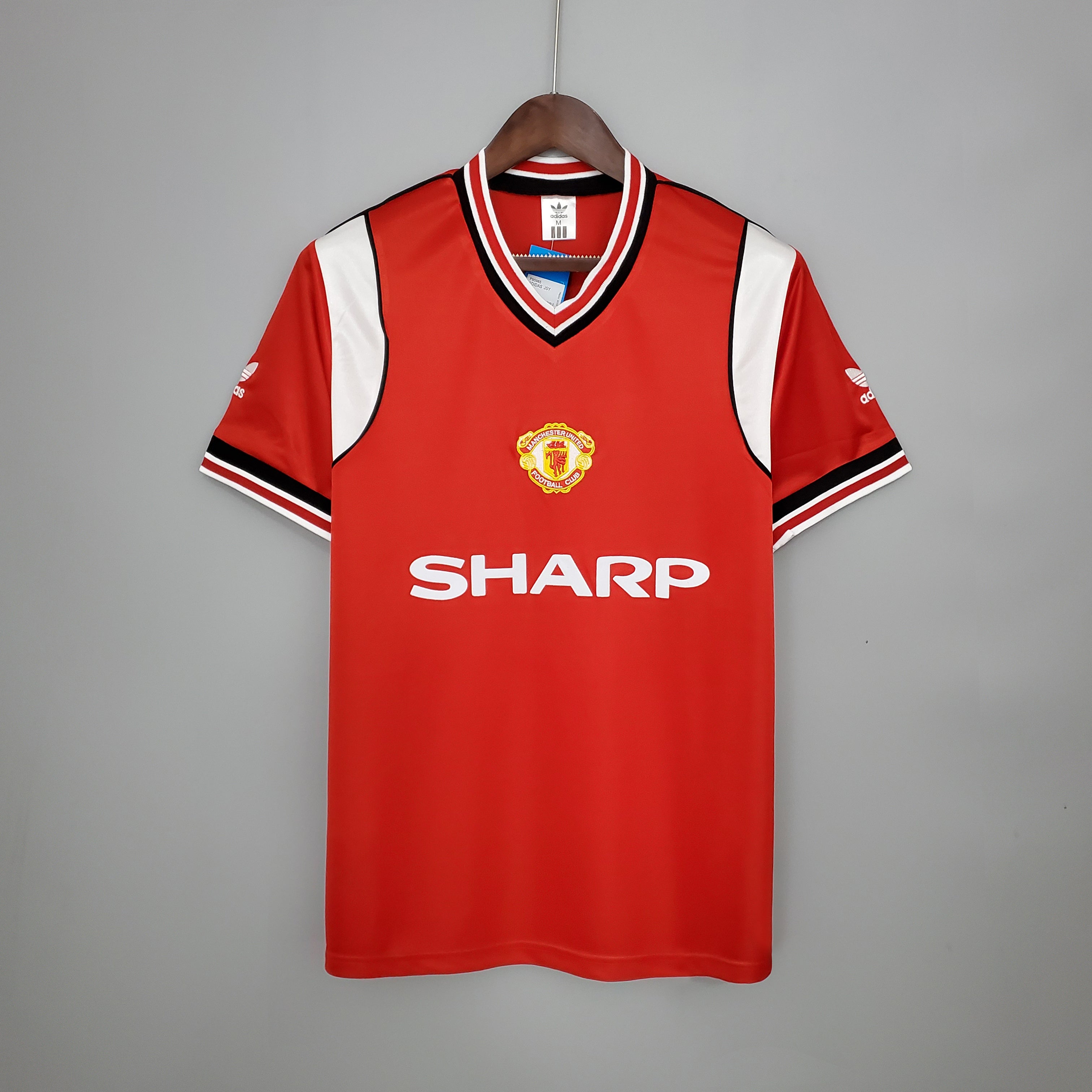 Manchester United 85/86 Home Short Sleeve Jersey