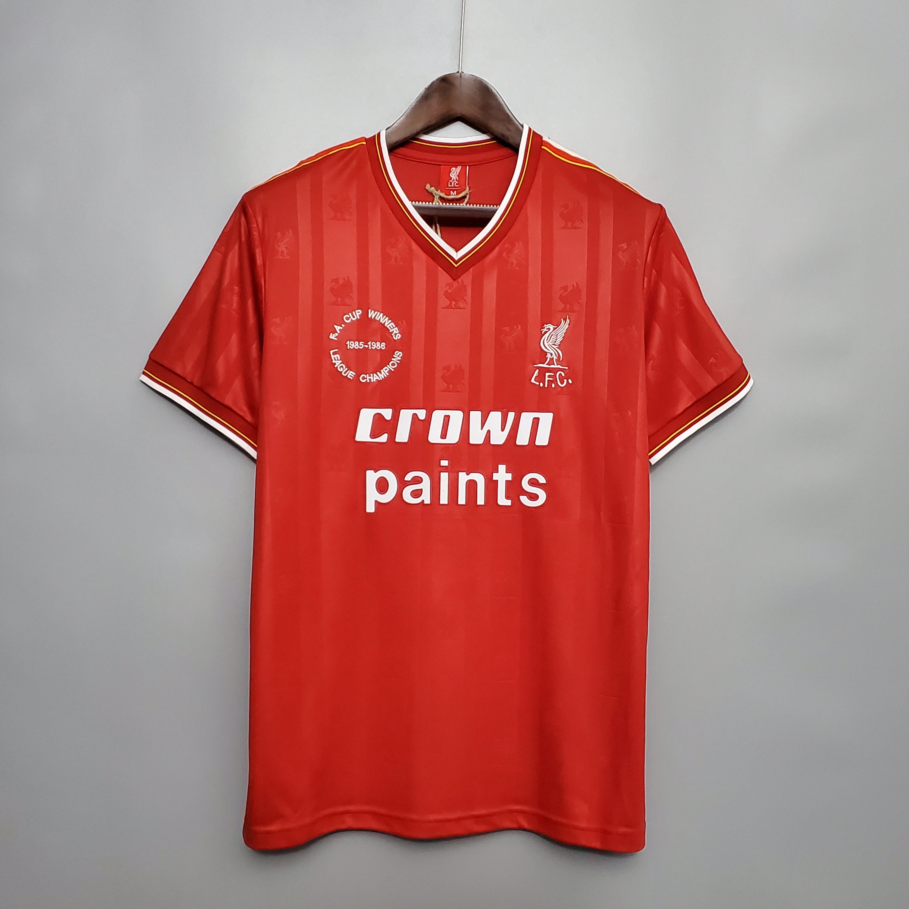 Liverpool 1985/86 Double Winners away Jersey