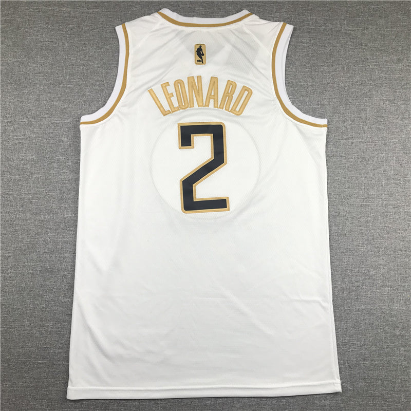 Men's LA Clippers Kawhi Leonard #2 White Swingman Player Jerseys