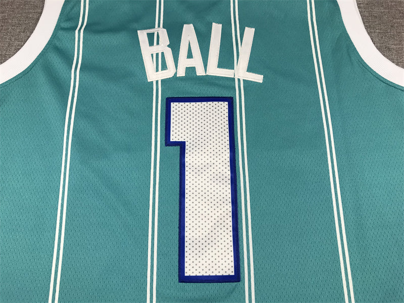 Men's Charlotte Hornets LaMelo Ball #1 Teal 2022/23 Swingman Jerseys - Icon Edition