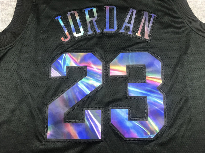 Men's Chicago Bulls Michael Jordan #23 Black Classics Swingman Player Jerseys