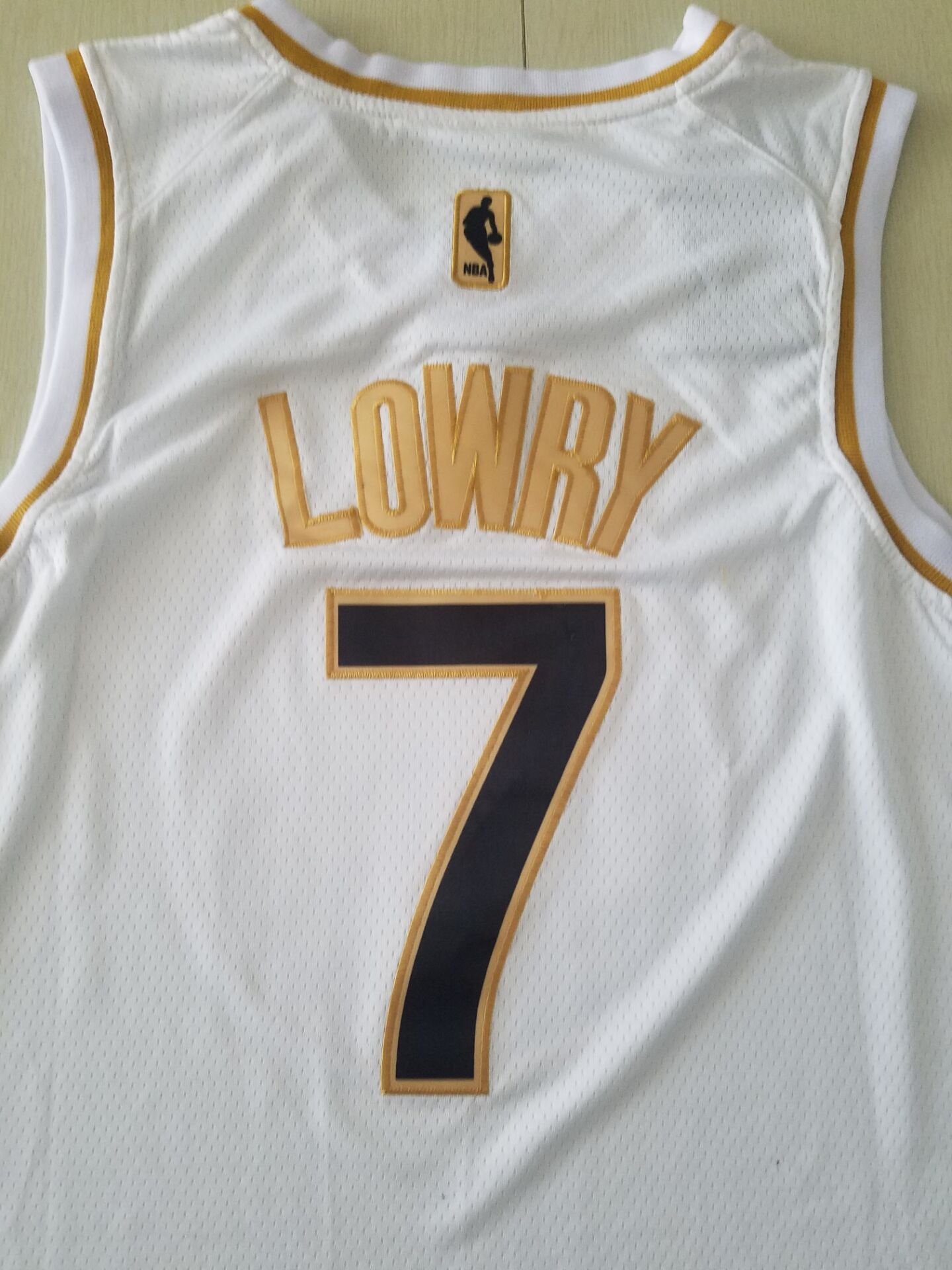 Men's Toronto Raptors Kyle Lowry White Swingman Player Jerseys