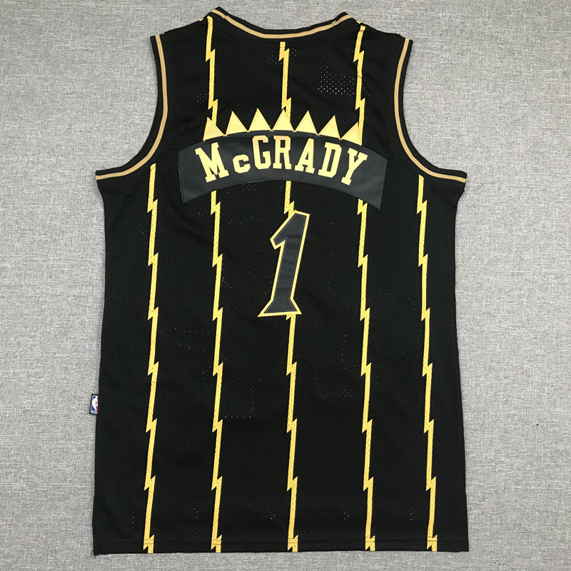 Men's Toronto Raptors Tracy McGrady Black 1998-99 Hardwood Classics Swingman Jerseys