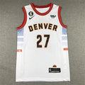 Men's Denver Nuggets Jamal Murray #27 Silver 2022/23 Swingman Jerseys - City Edition