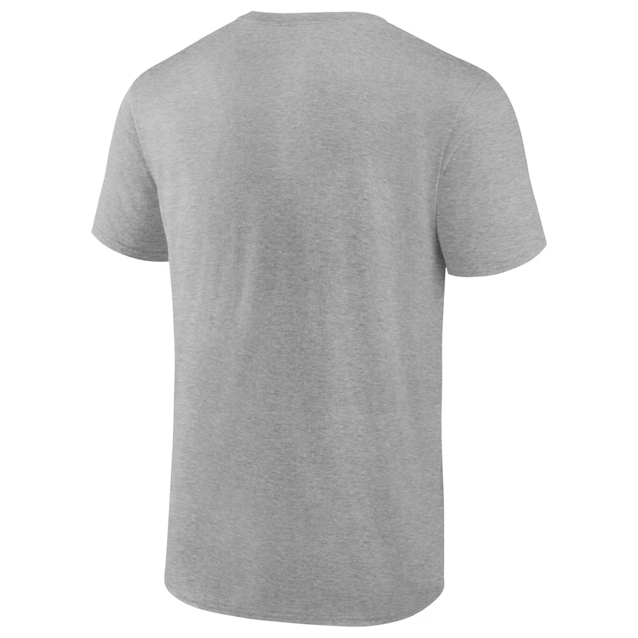 Men's Oklahoma City Thunder Fanatics Heather Gray 2025 Western Conference Champions Locker Room T-Shirt