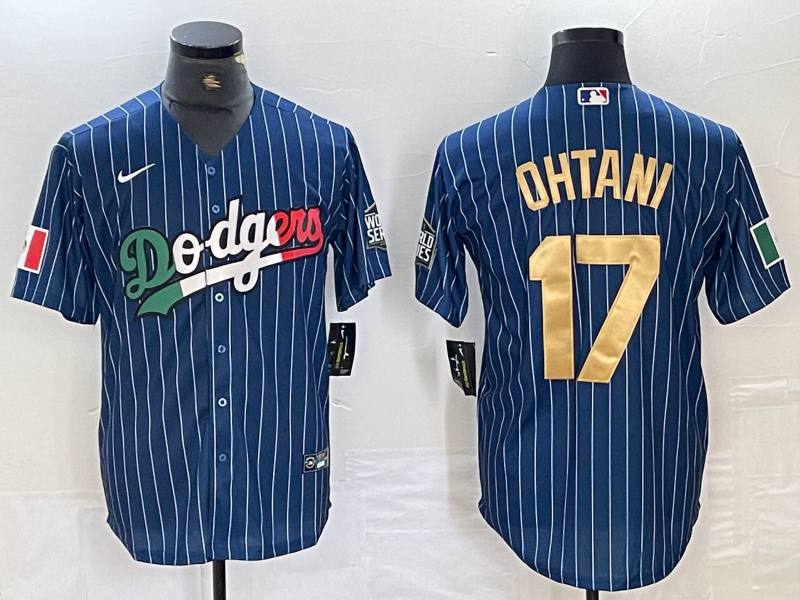 Men's Los Angeles Dodgers Shohei Ohtani Royal Replica Game Jerseys