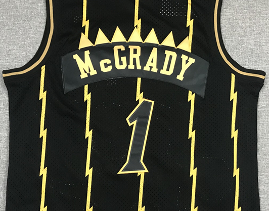 Men's Toronto Raptors Tracy McGrady Black 1998-99 Hardwood Classics Swingman Jerseys