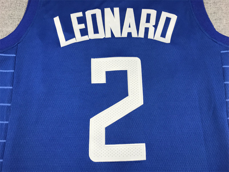 Men's LA Clippers Kawhi Leonard #2 Royal 2022/23 Swingman Jerseys - Icon Edition
