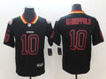 Men's San Francisco 49ers #10 Jimmy Garoppolo Black Game Player Jerseys