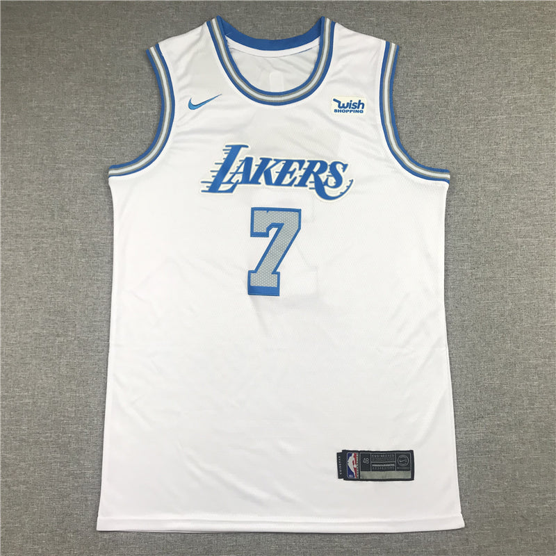 Men's Los Angeles Lakers Carmelo Anthony White Swingman Jerseys - City Edition