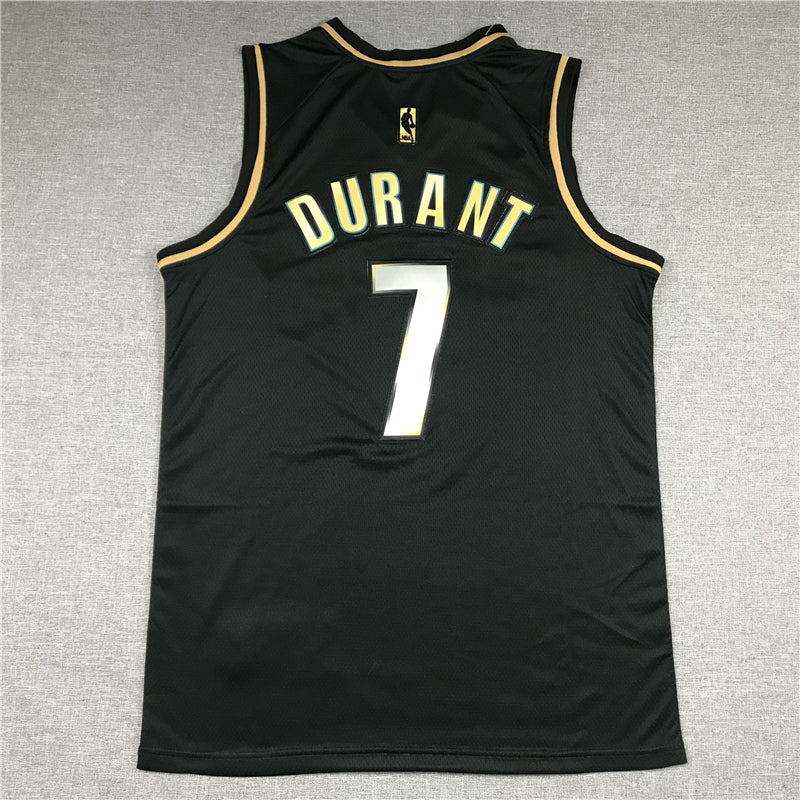 Men's Brooklyn Nets Kevin Durant Black 2020/21 Swingman Player Jerseys