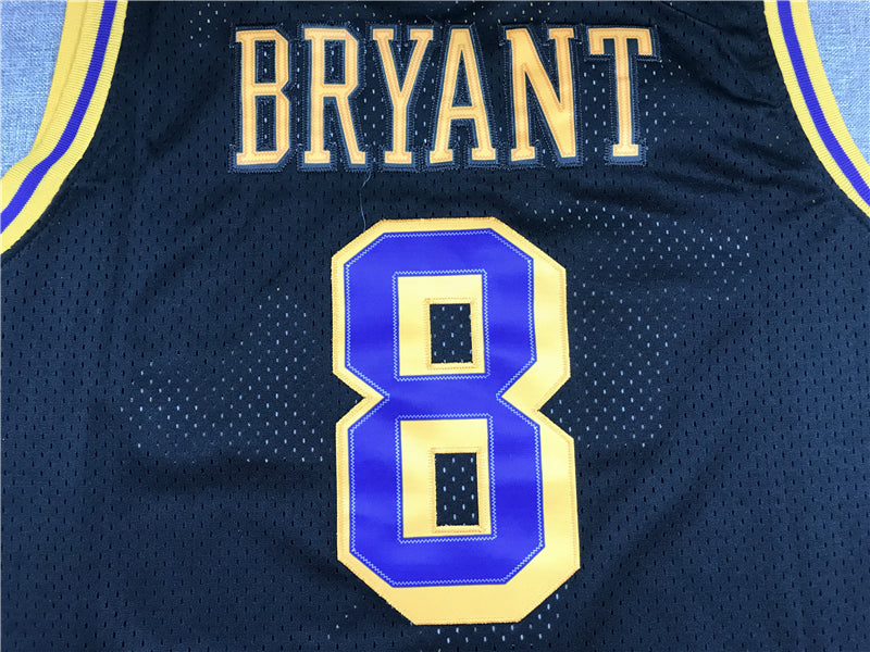 Men's Los Angeles Lakers Kobe Bryant #8 Black Classics Player Jerseys