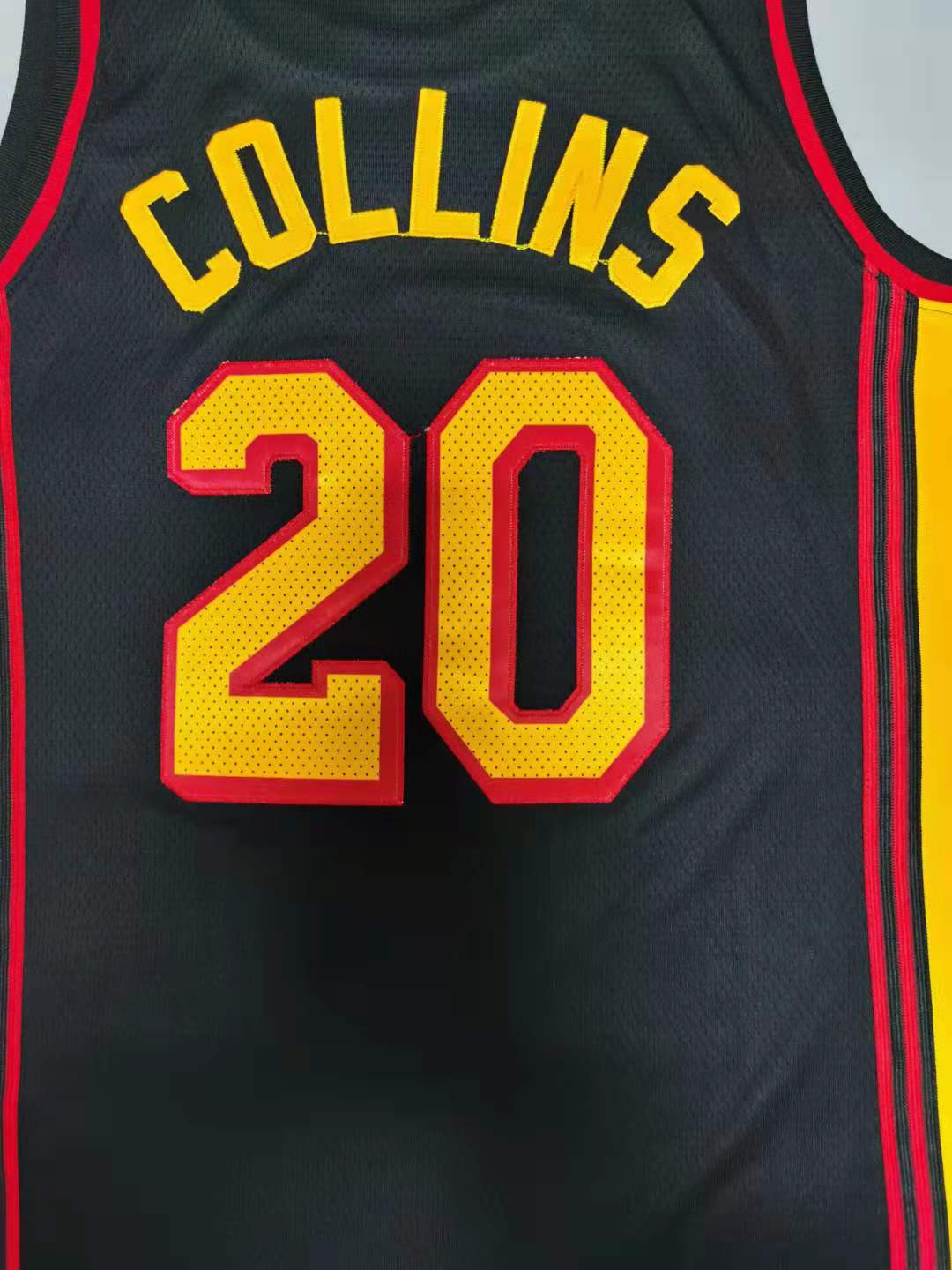 Men's Atlanta Hawks John Collins #20 Black 2020/21 Swingman Jerseys