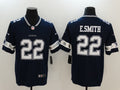 Men's Dallas Cowboys Emmitt Smith #22 Navy Game Player Jerseys