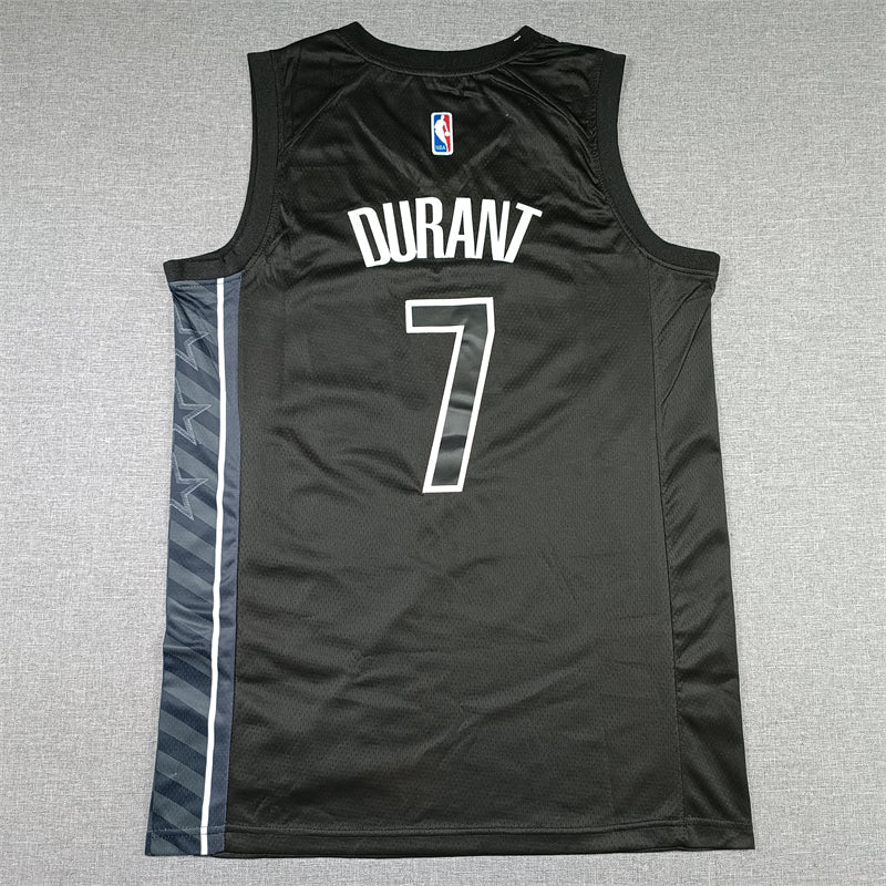 Men's Brooklyn Nets Kevin Durant #7 Black 2022/23 Statement Edition Swingman Jerseys