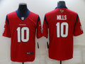 Men's Houston Texans Davis Mills #10 Red Game Jerseys